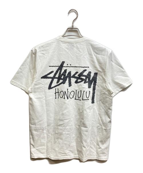 stussy（ステューシー）stussy (ステューシー) STOCK HONOLULU TEE ネイビー サイズ:M 未使用品の古着・服飾アイテム