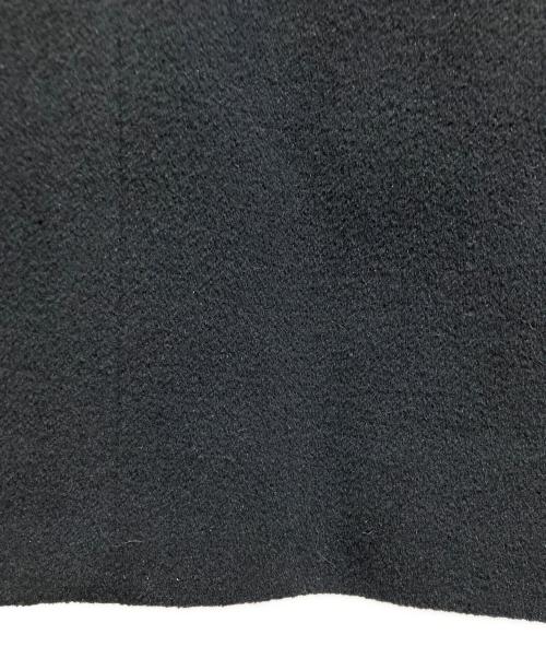 BURBERRY BLUE LABEL（バーバリーロンドンブルーレーベル）BURBERRY BLUE LABEL (バーバリーロンドンブルーレーベル) 比翼アンゴラ混ステンカラーコート ブラック サイズ:38の古着・服飾アイテム