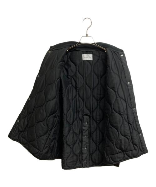 Adam et Rope（アダム エ ロペ）Adam et Rope (アダム エ ロペ) キルティングショートコート ブラック サイズ:Freeの古着・服飾アイテム