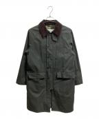 Barbourバブアー）の古着「BURGHLEY WAX JACKET」｜グリーン