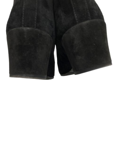 Roger Vivier（ロジェ ヴィヴィエ）Roger Vivier (ロジェ ヴィヴィエ) スウェードブーツ ブラック サイズ:36　1/2の古着・服飾アイテム