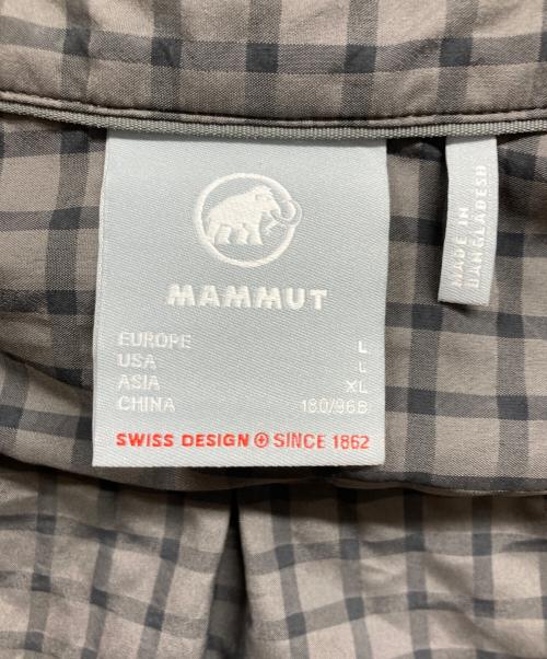 MAMMUT（マムート）MAMMUT (マムート) レニシャツ グレー サイズ:Lの古着・服飾アイテム
