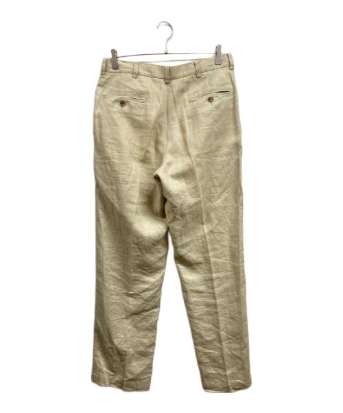 346 BROOKS BROTHERS（346 ブルックスブラザーズ）346 BROOKS BROTHERS (346 ブルックスブラザーズ) リネンパンツ アイボリー サイズ:Ｗ32の古着・服飾アイテム