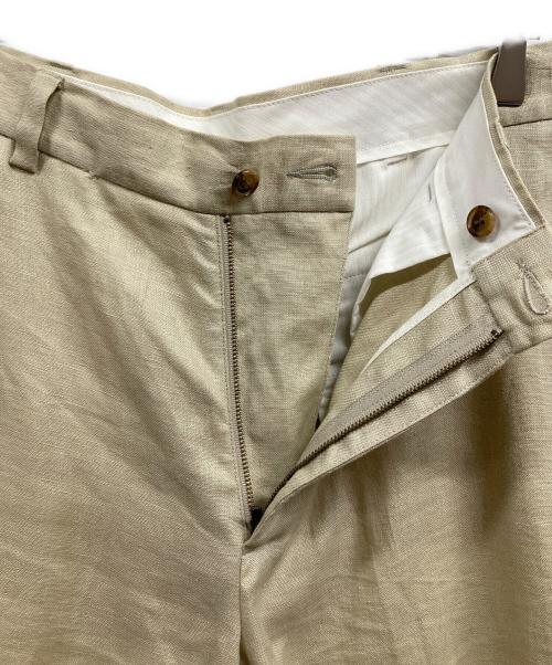 346 BROOKS BROTHERS（346 ブルックスブラザーズ）346 BROOKS BROTHERS (346 ブルックスブラザーズ) リネンパンツ アイボリー サイズ:Ｗ32の古着・服飾アイテム