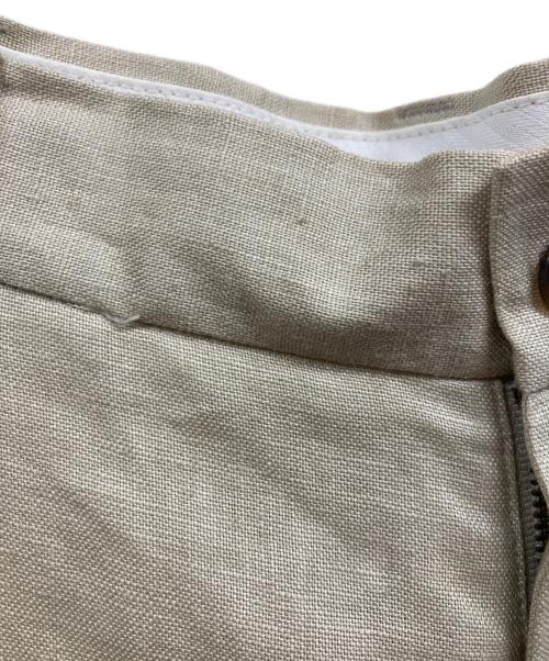 346 BROOKS BROTHERS（346 ブルックスブラザーズ）346 BROOKS BROTHERS (346 ブルックスブラザーズ) リネンパンツ アイボリー サイズ:Ｗ32の古着・服飾アイテム