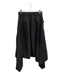 Y-3（ワイスリー）の古着「W CLASSIC REFINED WOOL SKIRT」｜ブラック