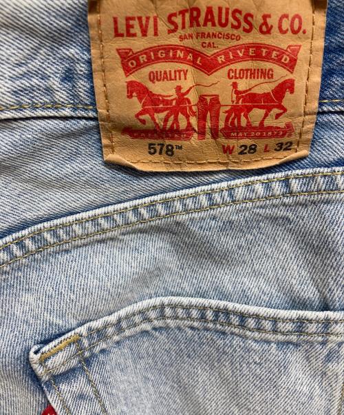 LEVI'S（リーバイス）LEVI'S (リーバイス) 578 Buggy pants インディゴ サイズ:W28の古着・服飾アイテム