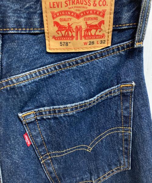 578 LEVI'S（リーバイス578）578 LEVI'S (リーバイス578) デニムパンツ インディゴ サイズ:W28の古着・服飾アイテム