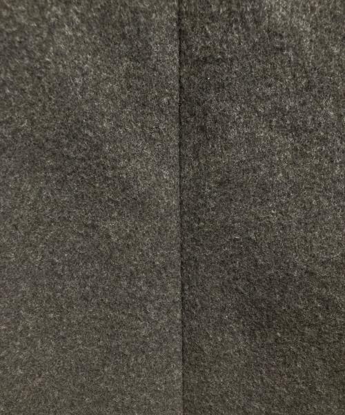 IENA（イエナ）IENA (イエナ) ラムウールノーカラーコート ブラウン サイズ:36の古着・服飾アイテム