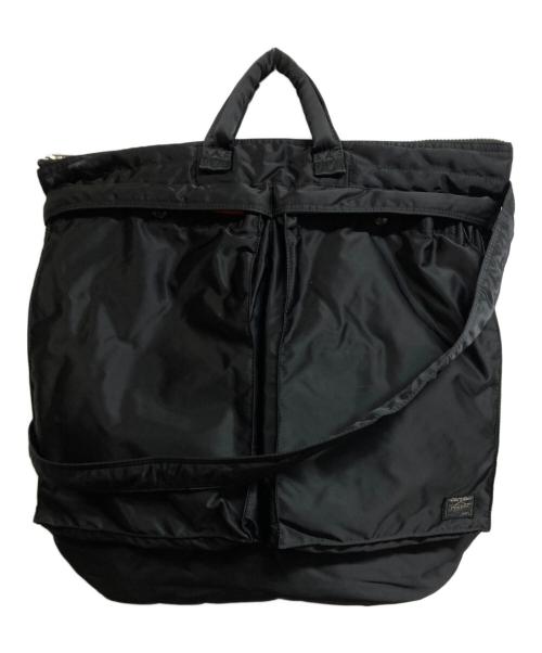 PORTER（ポーター）PORTER (ポーター) 2WAY ヘルメットバッグ ブラックの古着・服飾アイテム