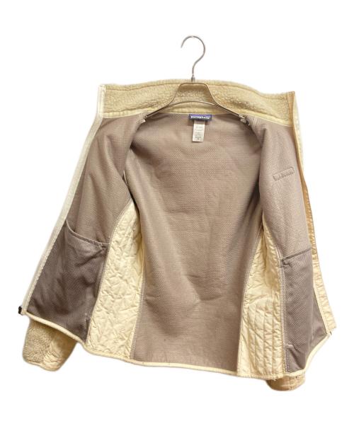Patagonia（パタゴニア）Patagonia (パタゴニア) シンチラレトロXジャケット アイボリー サイズ:Mの古着・服飾アイテム