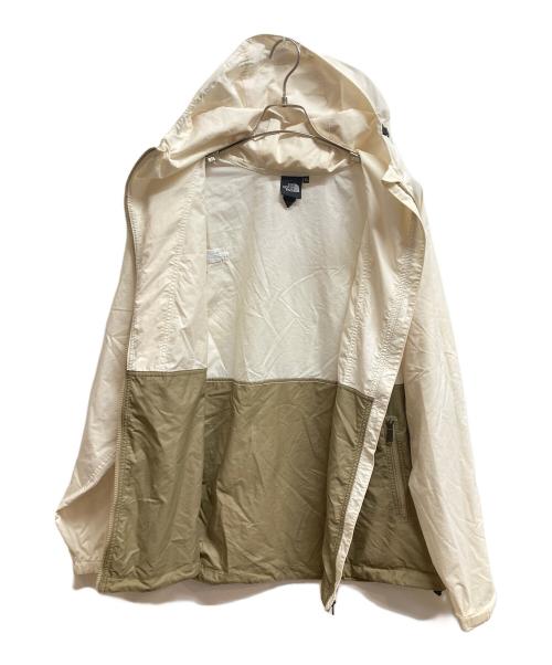 THE NORTH FACE（ザ ノース フェイス）THE NORTH FACE (ザ ノース フェイス) Compact Jacket アイボリー×カーキ サイズ:XLの古着・服飾アイテム