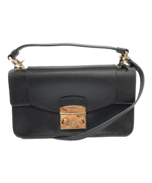 FURLA（フルラ）FURLA (フルラ) メトロポリス2WAYバッグ ブラック 未使用品の古着・服飾アイテム