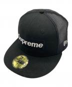 SUPREMEシュプリーム）の古着「BOX Logo Mesh Back New ERA」｜ブラック