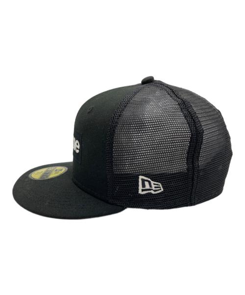 SUPREME（シュプリーム）SUPREME (シュプリーム) BOX Logo Mesh Back New ERA ブラックの古着・服飾アイテム