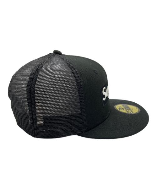 SUPREME（シュプリーム）SUPREME (シュプリーム) BOX Logo Mesh Back New ERA ブラックの古着・服飾アイテム