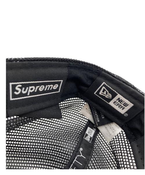 SUPREME（シュプリーム）SUPREME (シュプリーム) BOX Logo Mesh Back New ERA ブラックの古着・服飾アイテム