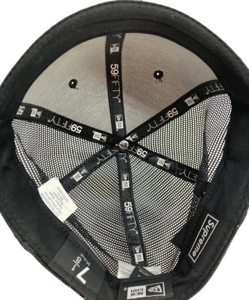SUPREME（シュプリーム）SUPREME (シュプリーム) BOX Logo Mesh Back New ERA ブラックの古着・服飾アイテム
