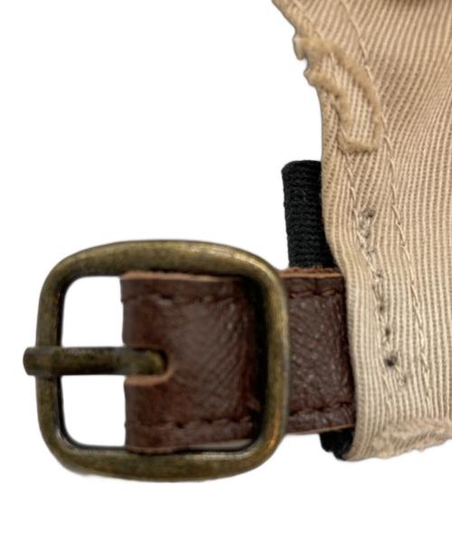 SUPREME（シュプリーム）Supreme (シュプリーム) Supreme Lasered Twill Camp Cap ベージュの古着・服飾アイテム