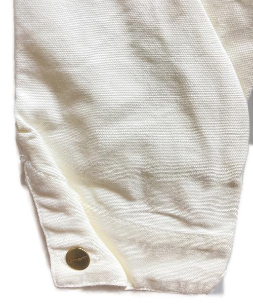 Carhartt WIP（カーハート ワークインプログレス）Carhartt WIP (カーハート ワークインプログレス) MICHIGAN COAT ホワイト サイズ:Mの古着・服飾アイテム