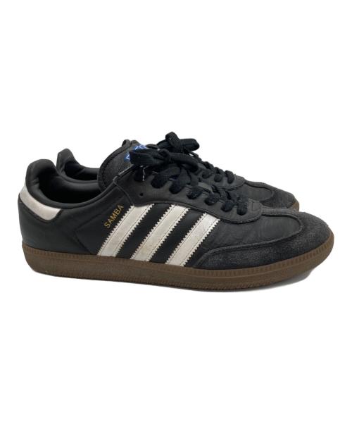 adidas（アディダス）adidas (アディダス) SAMBA OG ローカットスニーカー ブラック サイズ:UK8の古着・服飾アイテム