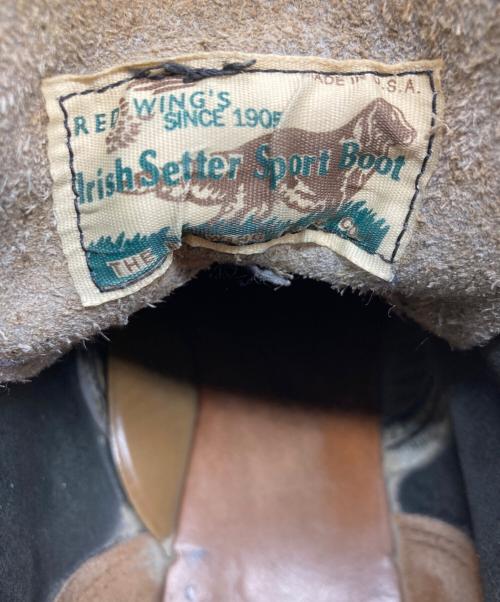 RED WING（レッドウィング）RED WING (レッドウィング) アイリッシュセッター ブーツ ブラック サイズ:8の古着・服飾アイテム