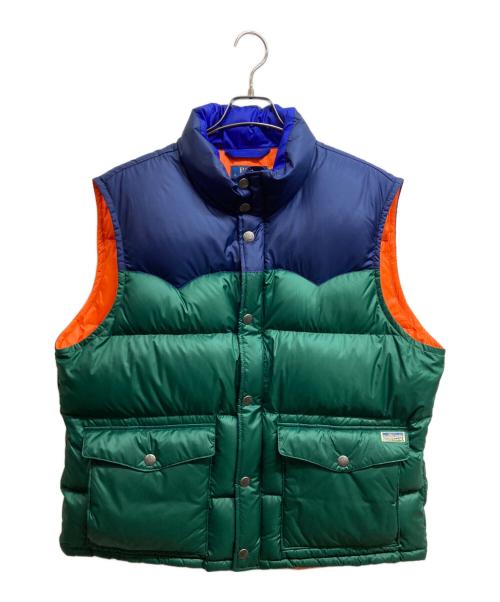 POLO RALPH LAUREN（ポロ・ラルフローレン）POLO RALPH LAUREN (ポロ・ラルフローレン) Puffer Gilet マルチカラー サイズ:XL 未使用品の古着・服飾アイテム