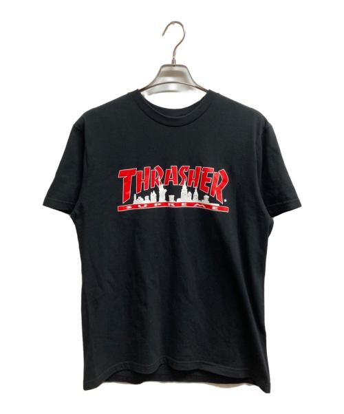 SUPREME（シュプリーム）SUPREME (シュプリーム) THRASHER (スラッシャー) 21FW Skyline Tee ブラック サイズ:Mの古着・服飾アイテム