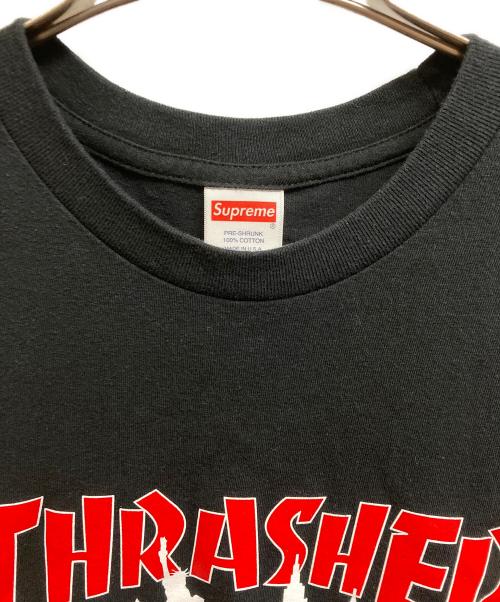 SUPREME（シュプリーム）SUPREME (シュプリーム) THRASHER (スラッシャー) 21FW Skyline Tee ブラック サイズ:Mの古着・服飾アイテム