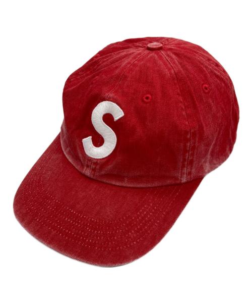 SUPREME（シュプリーム）SUPREME (シュプリーム) Pigment Coated S Logo レッドの古着・服飾アイテム