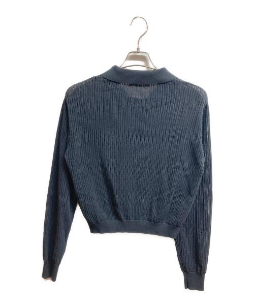 THE SHINZONE（ザ シンゾーン）THE SHINZONE (ザ シンゾーン) OPEN WORK KNIT CARDIGAN ブラック サイズ:Fの古着・服飾アイテム