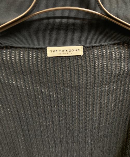 THE SHINZONE（ザ シンゾーン）THE SHINZONE (ザ シンゾーン) OPEN WORK KNIT CARDIGAN ブラック サイズ:Fの古着・服飾アイテム