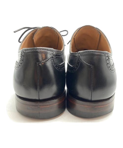 SCOTCH GRAIN（スコッチグレイン）SCOTCH GRAIN (スコッチグレイン) セミブローグシューズ ブラック サイズ:25cmの古着・服飾アイテム