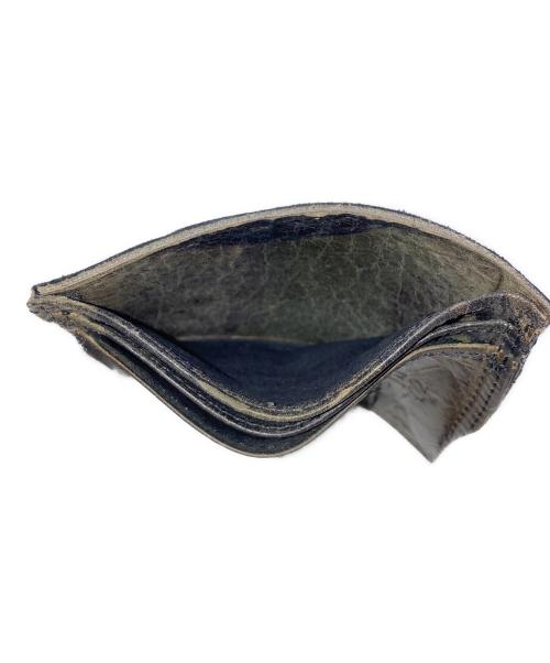 LONE ONES（ロンワンズ）LONE ONES (ロンワンズ) レザーカードケース カーキの古着・服飾アイテム