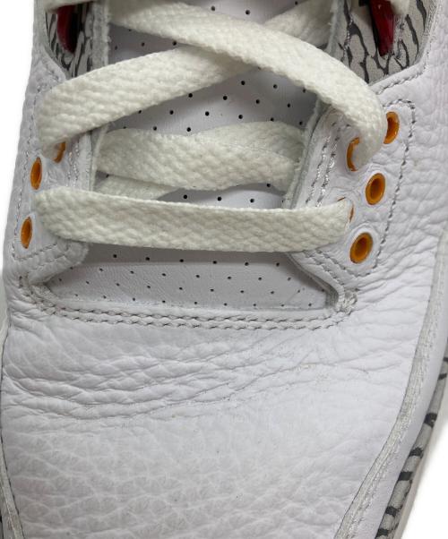 NIKE（ナイキ）NIKE (ナイキ) Air Jordan 3 カーディナルレッド ホワイト サイズ:UK8.5の古着・服飾アイテム