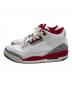 NIKE (ナイキ) Air Jordan 3 カーディナルレッド ホワイト サイズ:UK8.5：10000円