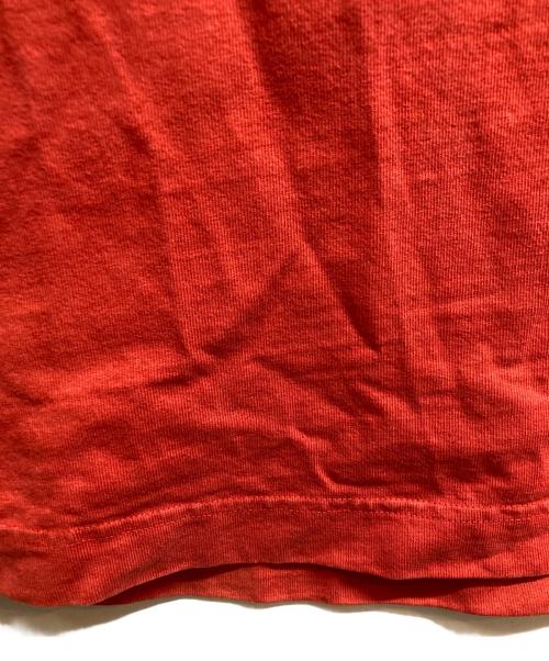 Acne studios（アクネ ストゥディオス）ACNE STUDIOS (アクネ ストゥディオス) ロゴプリントtシャツ レッド サイズ:Sの古着・服飾アイテム