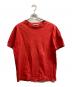 ACNE STUDIOS（アクネ ストゥディオス）の古着「ロゴプリントtシャツ」｜レッド