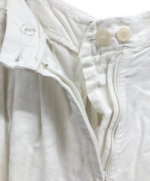 SHAINA MOTE（シャイナモート）SHAINA MOTE (シャイナモート) リネンパンツ ホワイト サイズ:4の古着・服飾アイテム
