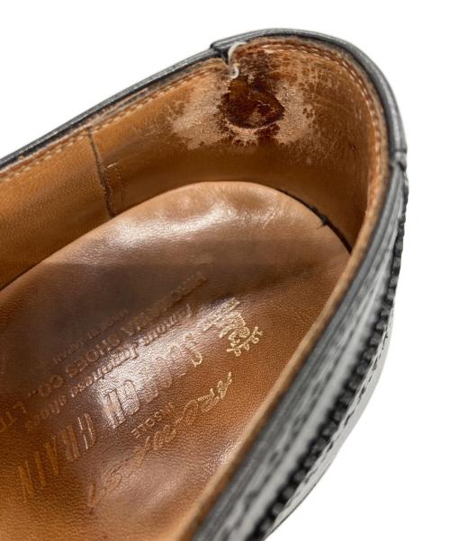 SCOTCH GRAIN（スコッチグレイン）SCOTCH GRAIN (スコッチグレイン) ストレートチップシューズ ブラック サイズ:25の古着・服飾アイテム