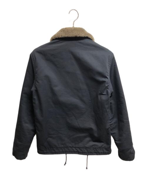 AVIREX（アヴィレックス）AVIREX (アヴィレックス) N-1 デッキジャケット PLAIN ネイビー サイズ:Lの古着・服飾アイテム