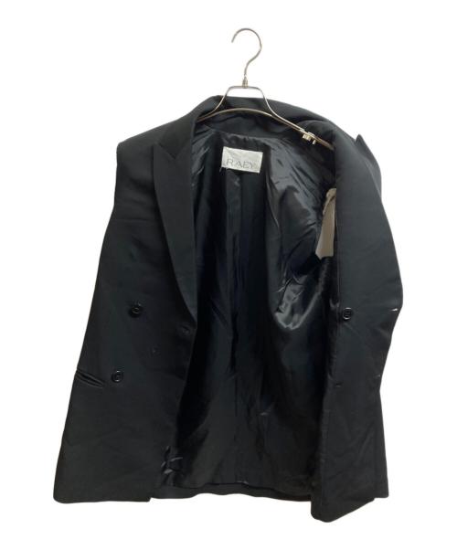 RAEY（レイ）RAEY (レイ) クロップドスリーブロングジレ ブラック サイズ:8の古着・服飾アイテム