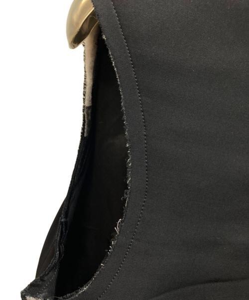 RAEY（レイ）RAEY (レイ) クロップドスリーブロングジレ ブラック サイズ:8の古着・服飾アイテム