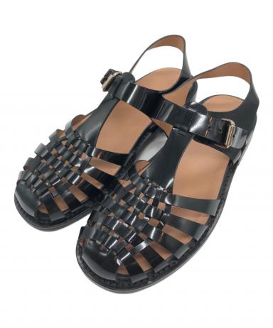 中古・古着通販】MARNI (マルニ) フィッシャーマンズサンダル ブラック