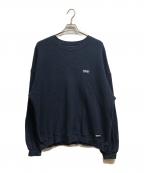 NEIGHBORHOODネイバーフッド）の古着「WAFFLE FABRIC CREWNECK LS」｜ネイビー