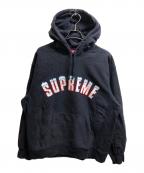 SUPREMEシュプリーム）の古着「Icy Arc Hooded Sweatshirt」｜ネイビー