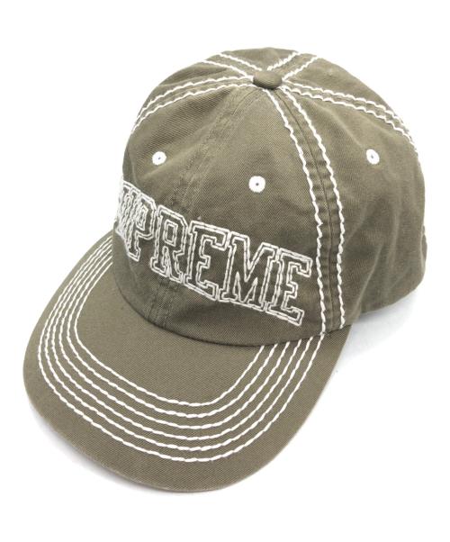 SUPREME（シュプリーム）SUPREME (シュプリーム) Big Stitch 6-Panel グリーンの古着・服飾アイテム