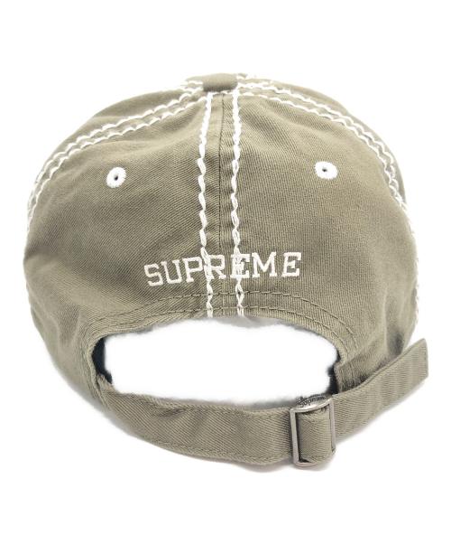 SUPREME（シュプリーム）SUPREME (シュプリーム) Big Stitch 6-Panel グリーンの古着・服飾アイテム