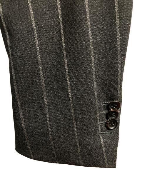 Brilla per il gusto（ブリッラ ペル イルグースト）Brilla per il gusto (ブリッラ ペル イルグースト) V.B.CANONICO CHALK STRIPE DOUBLE BREASTED SUITS グレー サイズ:48の古着・服飾アイテム