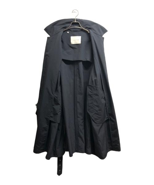 MACKINTOSH（マッキントッシュ）MACKINTOSH (マッキントッシュ) ナイロンステンカラーコート ブラック サイズ:38の古着・服飾アイテム